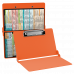 WhiteCoat Clipboard® - Orange Diagnostic Sonography Edition